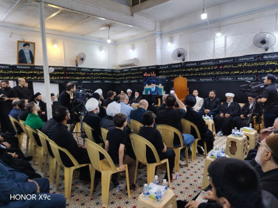 نجف اشرف: شہادتِ امام زین العابدینؑ اور آیت اللہ العظمیٰ سید محمد سعید حکیمؒ کی برسی کی مناسبت سے مجلسِ عزا