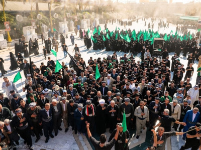 Kuzey Irak'tan Kerbelâ'ya… İmam Hüseyin'e (a.s) bağlılık yürüyüşü, Irak halkının birlik mesajını taşıyor