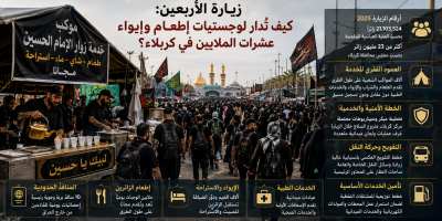 زيارة الأربعين: كيف تُدار لوجستيات إطعام وإيواء عشرات الملايين في كربلاء؟