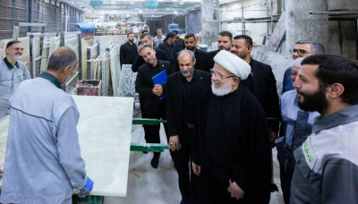 Supreme Religious Authority's representative inaugurates Bab Al-Qibla basement expansion ahead of Arbaeen