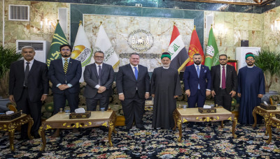 Imam Hussain Holy Shrine deputy secretary-general receives Brazilian ambassador to Iraq during Karbala visit