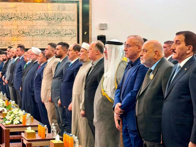 بغداد: حرم امام حسین ع کے اعلیٰ سطحی وفد کی القادریہ میں جشنِ میلادِ النبی صلی اللہ علیہ وآلہ وسلم میں شرکت