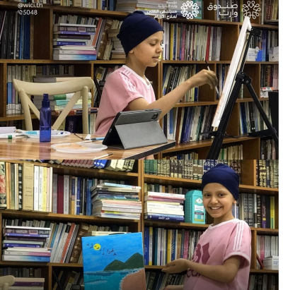 Messages of hope in treatment corridors: How Wadaq turned her sarcoma journey into an inspiring art exhibition