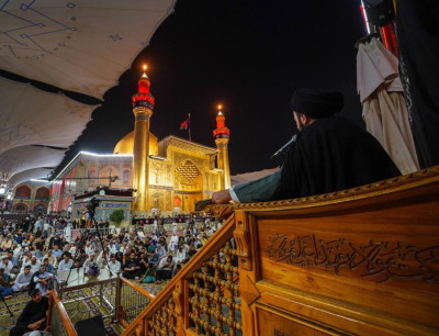 In Pictures: Imam Ali Holy Shrine on the marytrdom anniversary of Lady Fatima Al-Zahraa (peace be upon her)